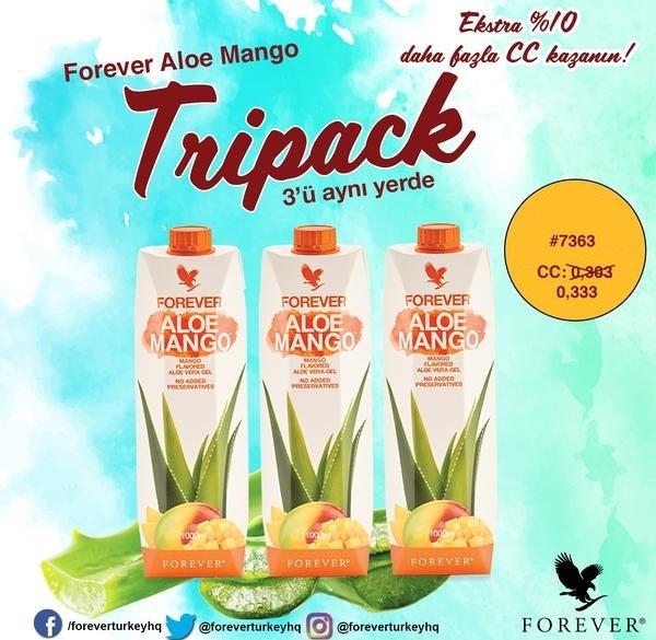 TRIPACK - FOREVER ALOE MANGO